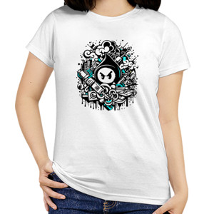 Kaos Premium - Seni Graffiti Jalanan