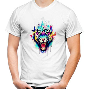 Kaos tiger abstract