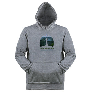 Jaket Hoodie Hutan Paru-Paru Dunia