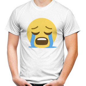 Kaos Distro Cry Emoji