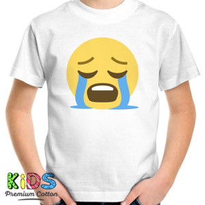 Kaos Distro Cry Emoji