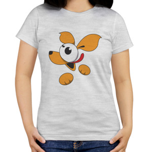 Kaos Distro Little Dog Cute