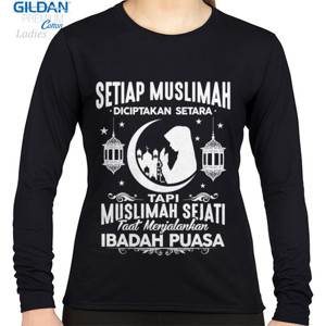 Kaos Kaos muslimah lengan panjang