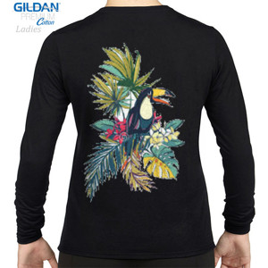 Kaos birdie black doo doo