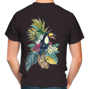 Kaos birdie black doo doo