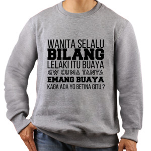 Jaket Sweater Buaya
