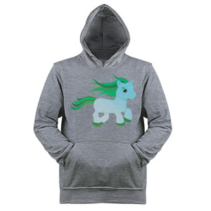 Jaket Hoodie Cute Pony - Kaos Kuda Poni Keren