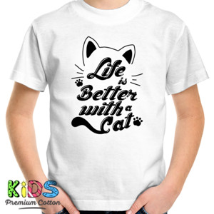 Kaos Kaos Life is Better With a Cat (CLCAT03)