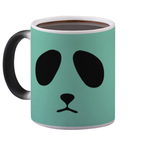 Mug Bunglon Pearl Aqua Panda