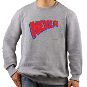 Jaket Sweater Never Surrender