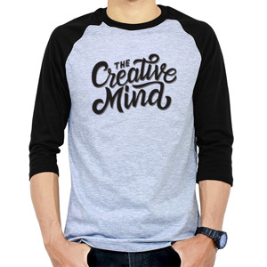 Kaos Raglan The Creative Mind