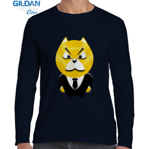 Kaos Yoctero Dog feel serious ! by Octerson.