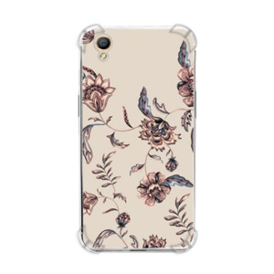 Cream Vintage Flowers Casing HP