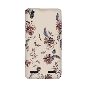 Cream Vintage Flowers Casing HP