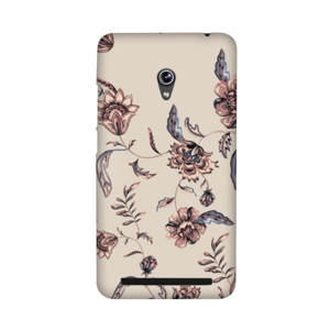 Cream Vintage Flowers Casing HP