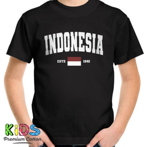 Kaos Indonesia (vintage - grunge) - Anak