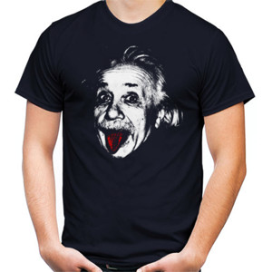 Kaos Einstein Funny Tongue