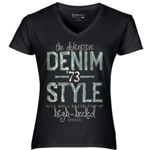 Kaos Denim 73 Style