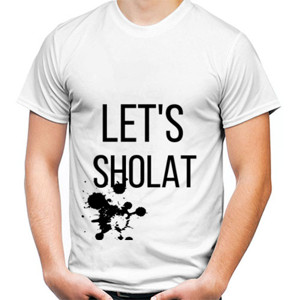 Kaos T-Shirt _ Lets Sholat