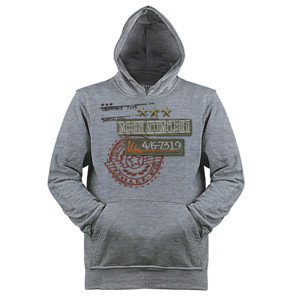 Jaket Hoodie Green Army