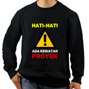 Jaket Sweater ada kegiatan proyek