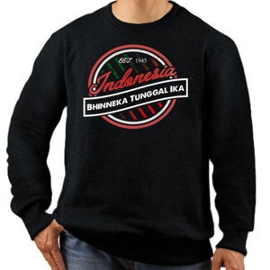 Jaket Sweater INDONESIA MERAH PUTIH BHINNEKA TUNGGAL IKA 2