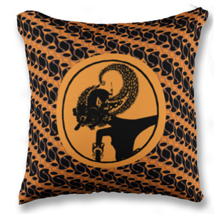 Bantal Batik Parang Wayang