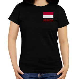 Kaos bendera Indonesia