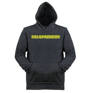 Jaket Hoodie Solopreneur - Yellow