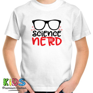 Kaos Kaos Anak Science Nerd
