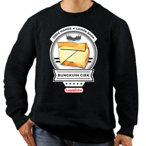 Jaket Sweater Bungkuih Ciek hitam