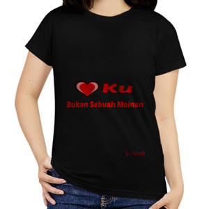 Kaos Cinta Ku Bukan Sebuah Mainan