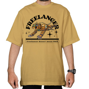 Kaos Oversize Freelancer Tiger