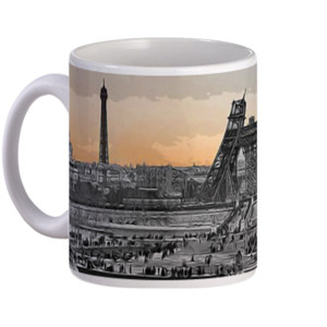 Mug Eifel Tower Building