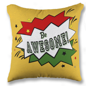 Bantal Motif Awesome