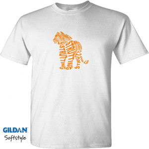 Kaos Strutting Tiger (berjalan dengan percaya diri)