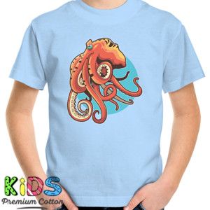 Kaos Gurita yang imut