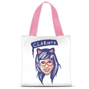 Tas Tote Fullprint clarinta Tote Bag
