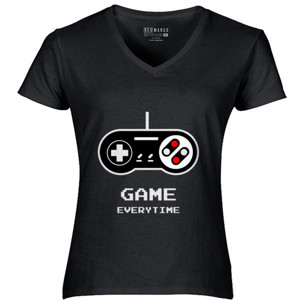 Kaos Game Everytime (warna Gelap)