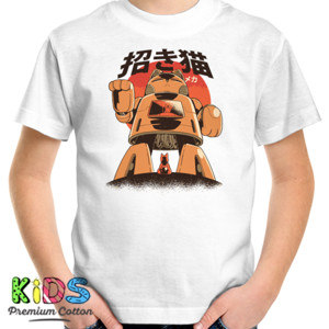 Kaos Jepang Robot Cat