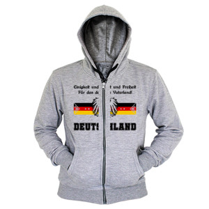 Hoodie Zipper Jerman | Germany | Deutschland