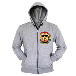 Hoodie Zipper Dog style