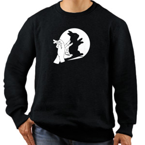 Jaket Sweater Funny Hand Rabbit shadow