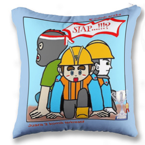 Bantal Komik terkreatif no.2 2020
