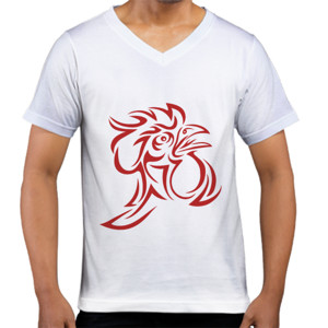 Kaos  AYAM JAGO TRIBAL