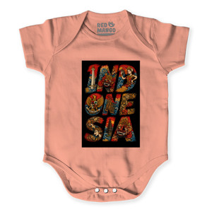 Baby Jumper INDONESIAN CULTURAL TYPOGRAPHY MURAL