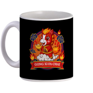 Mug Gong Xi Fa Chai Lucky Year