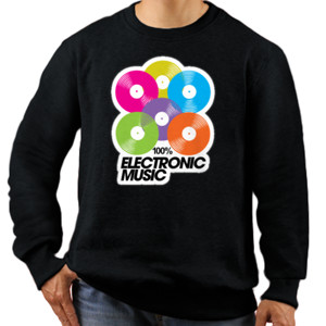 Jaket Sweater Electronic Music