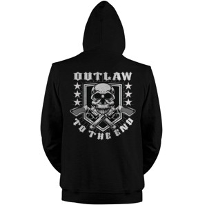 Jaket Hoodie Outlaw to the end