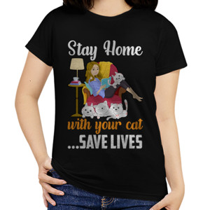 Kaos stay home with your cats